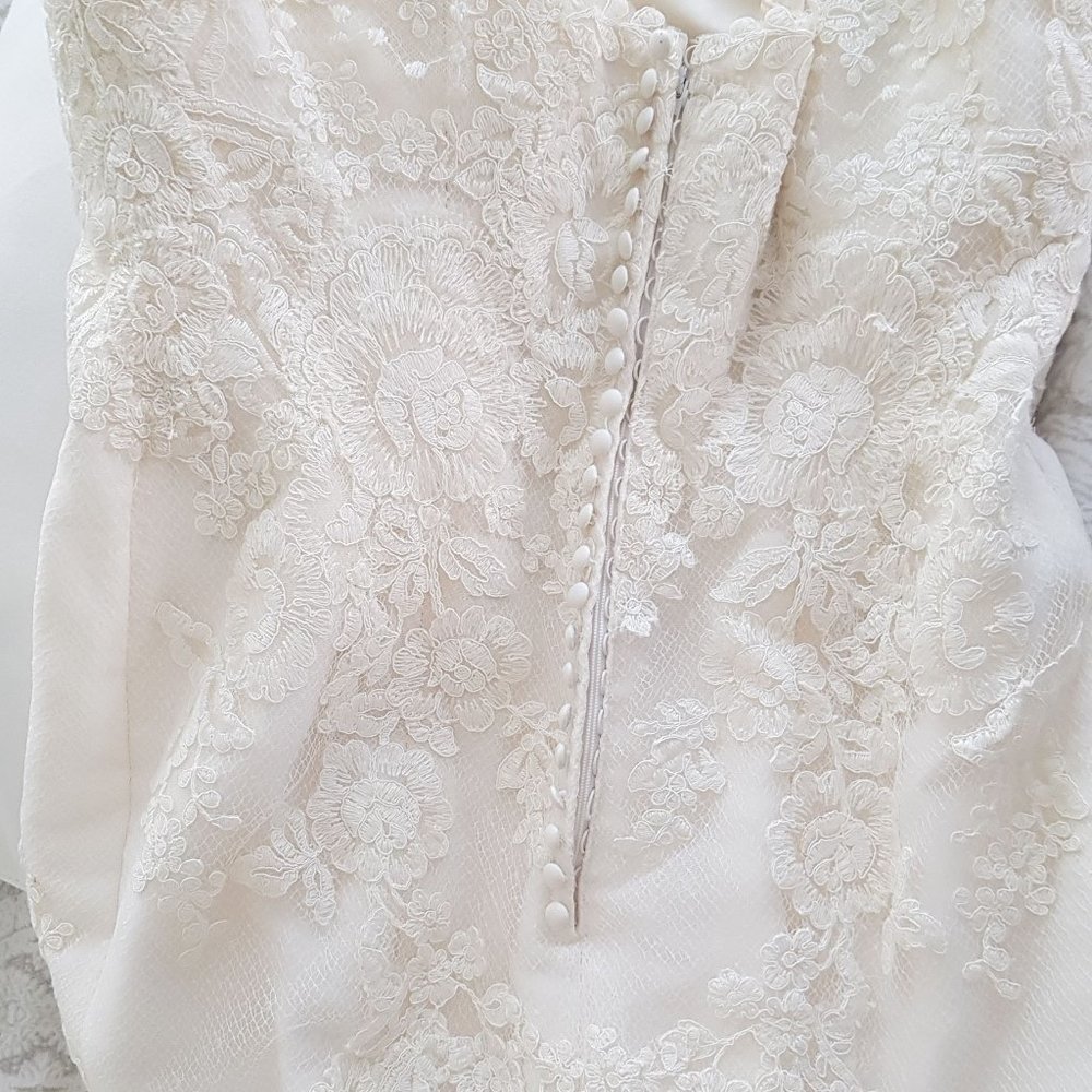 Bridal Gown - Enzoani Dakota Elegant Wedding Gown - Picture 14 of 16